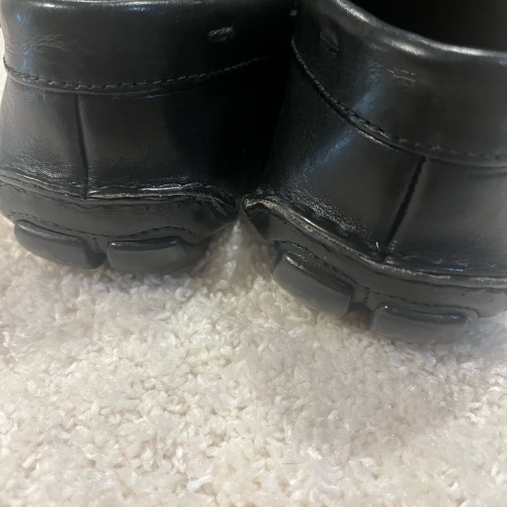 Prada Black Slip On Driving Loafer size10Leather - Picture 5 of 10